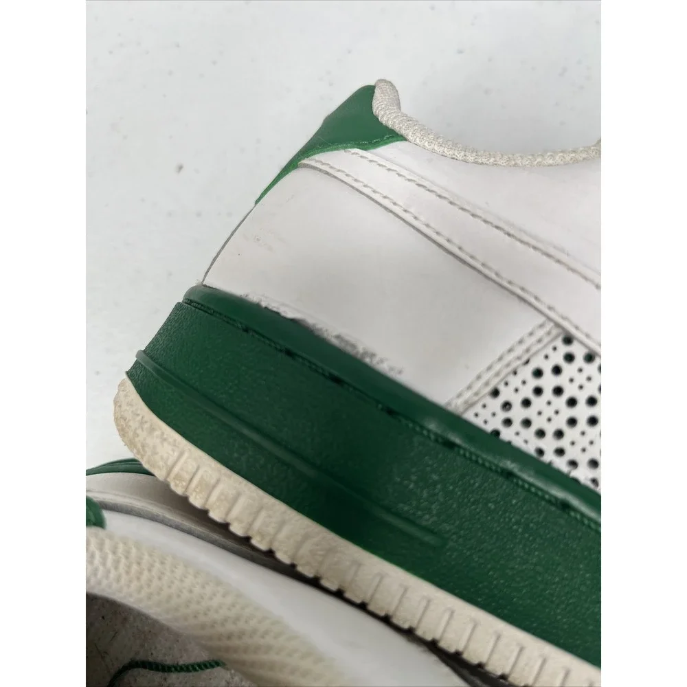 Nike Air Force 1 Low Sneaker Shoes GS 314192-996 White Pine Green‎ Youth Sz 5Y